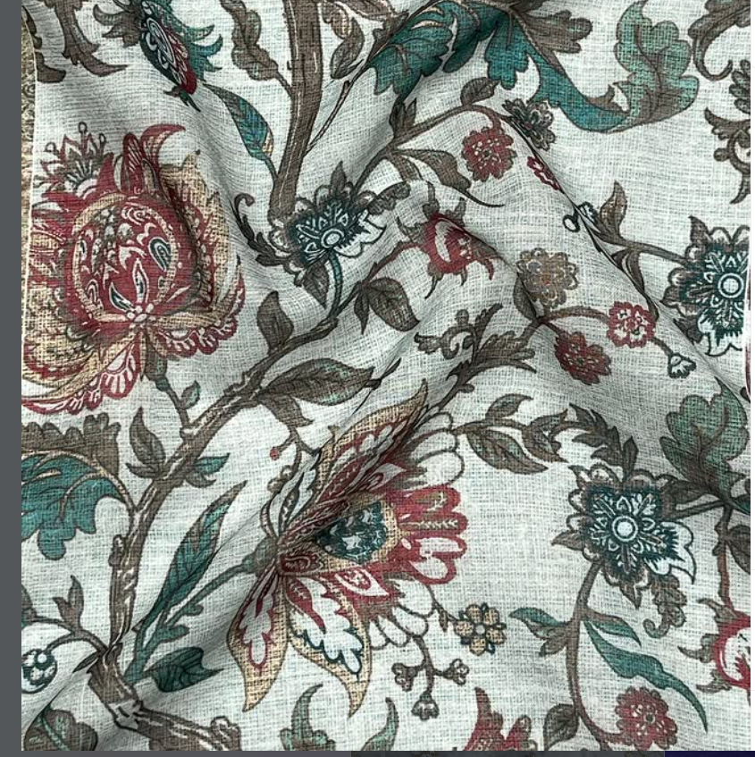 Botanical Printed Fabric